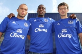 "Эвертон" официально представил трио новичков (фото) "Эвертон" официально представил трио новичков (фото)