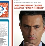 Жозе Моуринью vs. Daily Mirror