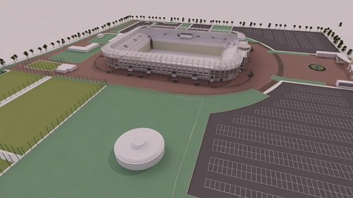 "Анжи" продемонстрировал макет нового стадиона (фото) "Анжи" продемонстрировал макет нового стадиона (фото)