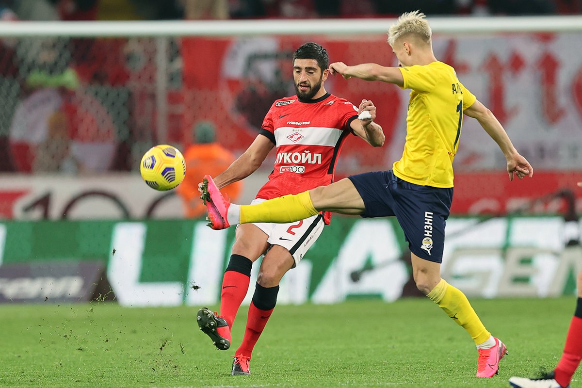 Потухший «Спартак», нервный «Тамбов» и жертва «парашютов» Гильерме. Сборная неудачников 13 тура РПЛ